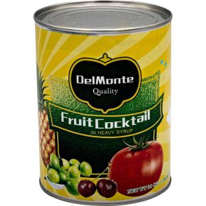 Mixed Fruit Can Diversion Safe – Realistic Fruit Cocktail Can with Pull-Off Lid & Smell-Proof Bag | Interior 3" x 3" x 4½" | Kitchen & Pantry Hidden Storage Safe